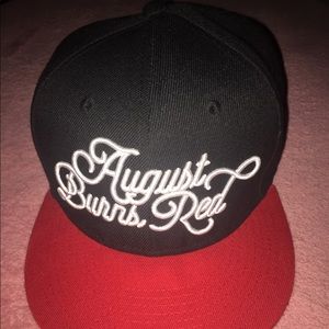 August burns red baseball hat